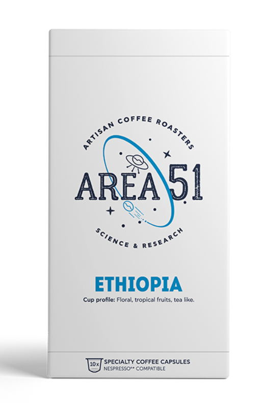 AREA 51 COMPATIBLE CAPSULES ETHIOPIA 10x(10pcs)